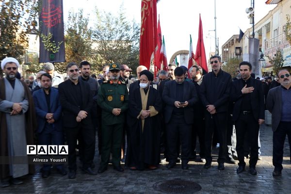 تشییع پیکرهای مطهر 7  آلاله فاطمی در قم