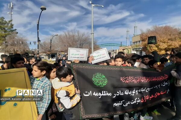 مراسم نوگلان فاطمی در قادرآباد