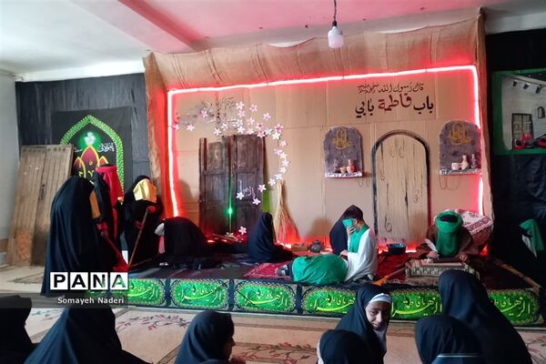 عزاداری حضرت زهرا(س) در شهر ششده