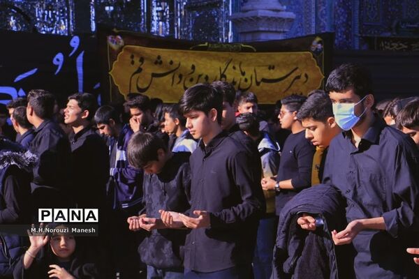 دسته عزاداری دبیرستان ماندگار «دین و دانش» قم