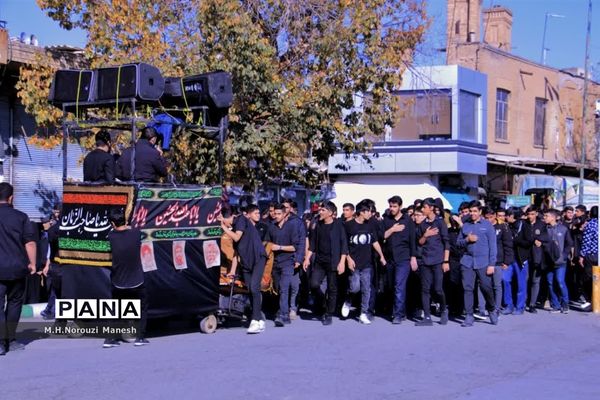 دسته عزاداری دبیرستان ماندگار «دین و دانش» قم