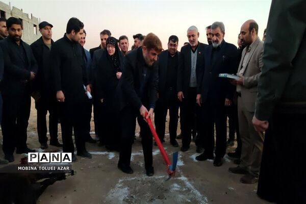 آئین کلنگ‌‌زنی مرکز فرهنگی، اجتماعی و آموزشی نابینایان شهرستان بهارستان
