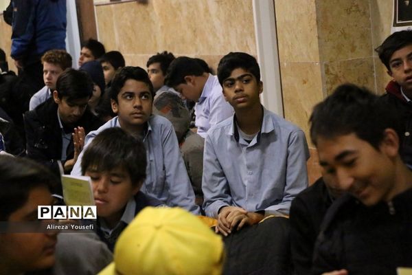 مراسم هیات دانش‌آموزان دبیرستان گوهرتاج ترابی زاده قم