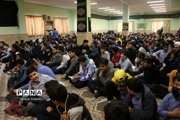 مراسم هیات دانش‌آموزان دبیرستان گوهرتاج ترابی زاده قم