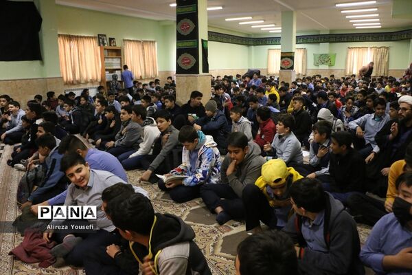 مراسم هیات دانش‌آموزان دبیرستان گوهرتاج ترابی زاده قم