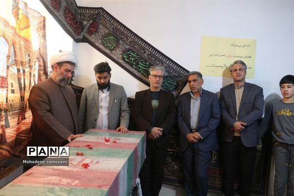 استقبال از شهدای گمنام در مدارس ابتدایی ناحیه ۶ مشهد