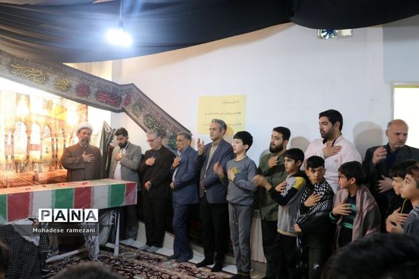 استقبال از شهدای گمنام در مدارس ابتدایی ناحیه ۶ مشهد