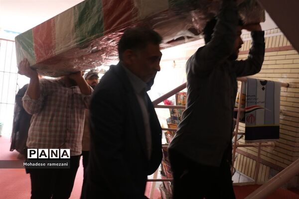 استقبال از شهدای گمنام در مدارس ابتدایی ناحیه ۶ مشهد