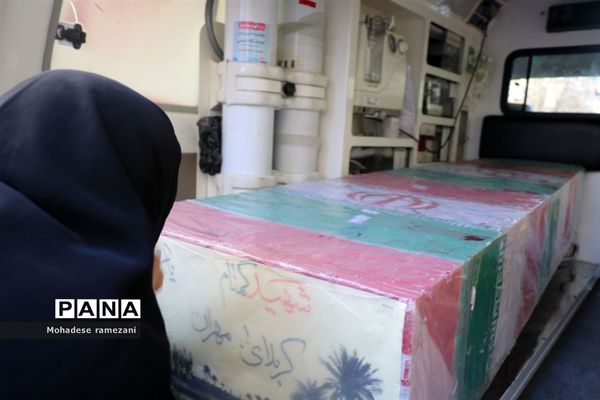 استقبال از شهدای گمنام در مدارس ابتدایی ناحیه ۶ مشهد