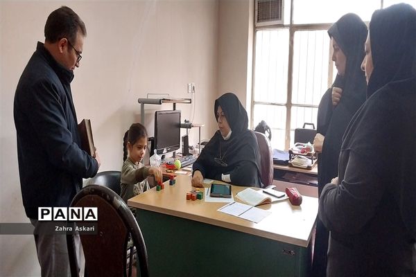 سنجش بدو ورود نوآموزان در پایگاه سنجش شهرستان ملارد