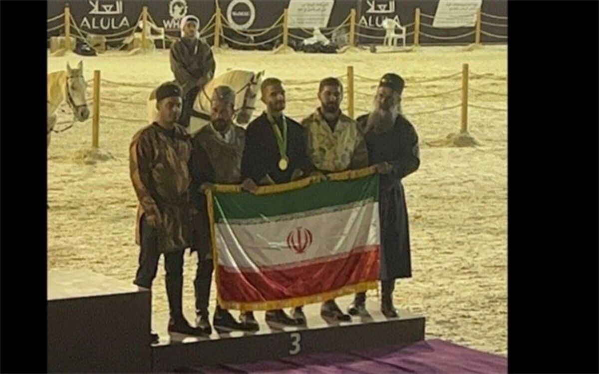 تیم کمانگیری روی اسب ایران در جایگاه سوم جهان