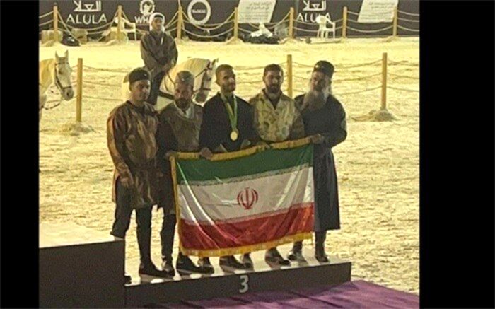 تیم کمانگیری روی اسب ایران در جایگاه سوم جهان