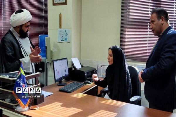 بازدید از فعالیت‌های پرورشی آموزشگاه شهید شاهد آوینی ناحیه یک بهارستان