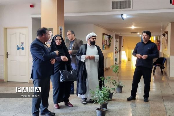 بازدید از فعالیت‌های پرورشی آموزشگاه شهید شاهد آوینی ناحیه یک بهارستان
