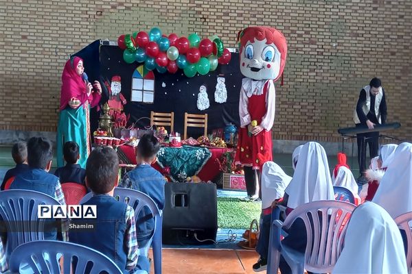 مراسم یلدا در مدرسه نیکان شهر جوادآباد
