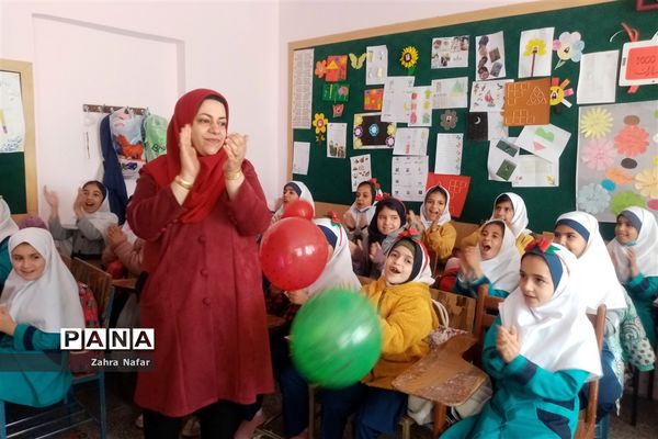 آیین نمادین یلدا در مدارس شهر بهمن