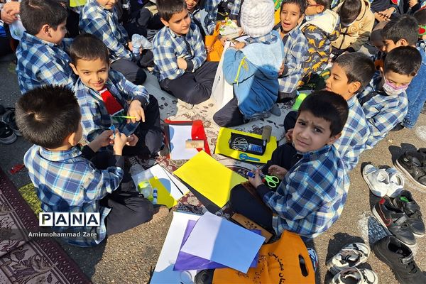 جشن شب یلدا در دبستان‌های ناحیه 3 شیراز