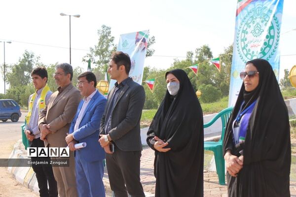 افتتاحیه اردوی ‌هفت‌سنگ پسران ‌استان بوشهر