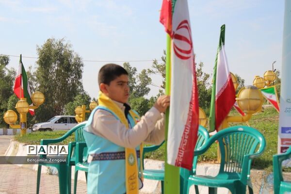 افتتاحیه اردوی ‌هفت‌سنگ پسران ‌استان بوشهر