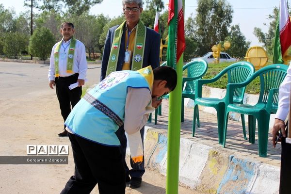 افتتاحیه اردوی ‌هفت‌سنگ پسران ‌استان بوشهر