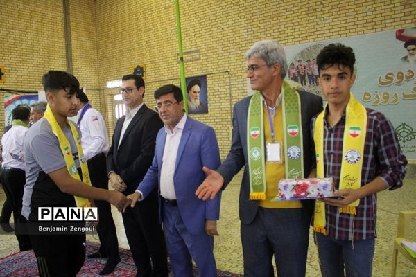 اختتامیه اردوی یک‌روزه هفت‌سنگ پسران ‌استان بوشهر