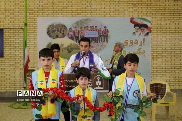 اختتامیه اردوی یک‌روزه هفت‌سنگ پسران ‌استان بوشهر