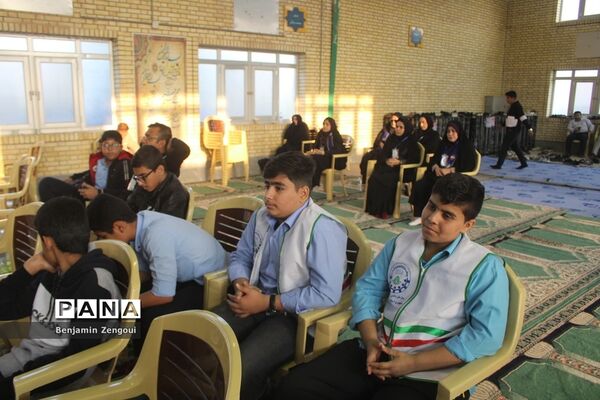 اختتامیه اردوی یک‌روزه هفت‌سنگ پسران ‌استان بوشهر