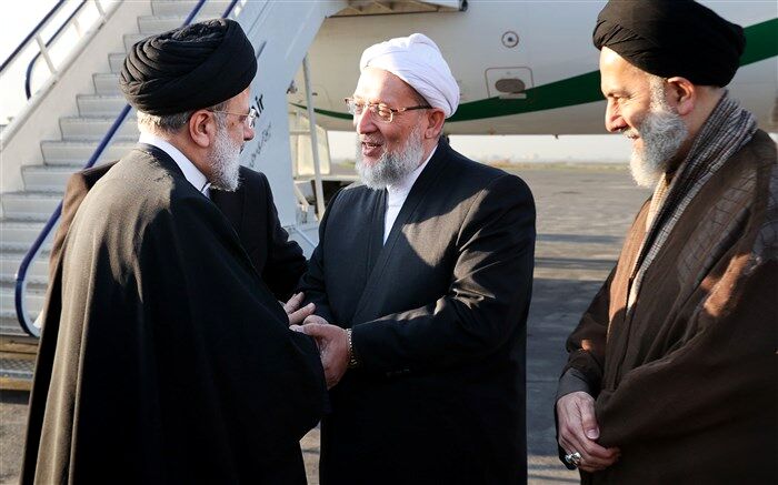 آیت الله رئیسی وارد استان گلستان شد