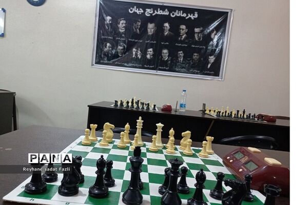 مسابقات شطرنج بین مدارس متوسطه اول شهرستان شهریار