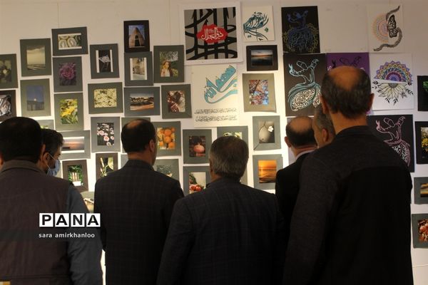 نمایشگاه دستاوردهای دانش‌آموزان هنرستانی در گلوگاه