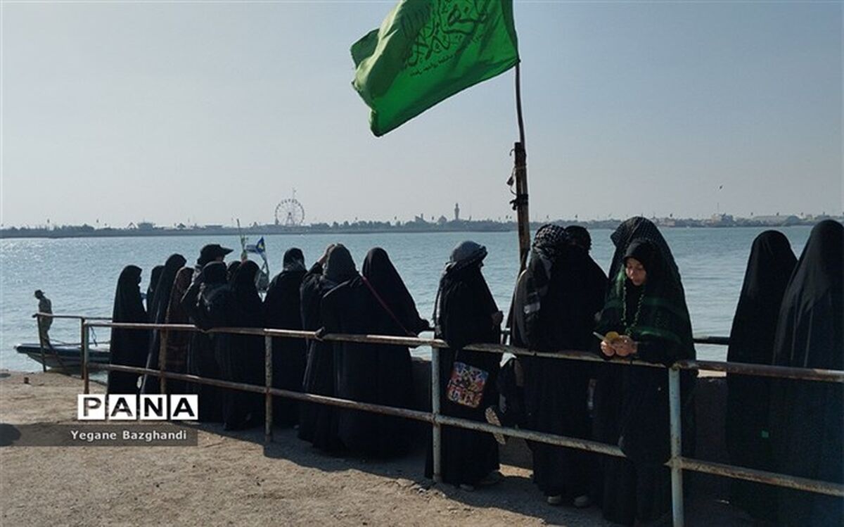 بازدید دانش‌آموزان کاروان راهیان نور از منطقه عملیاتی اروند رود/ فیلم