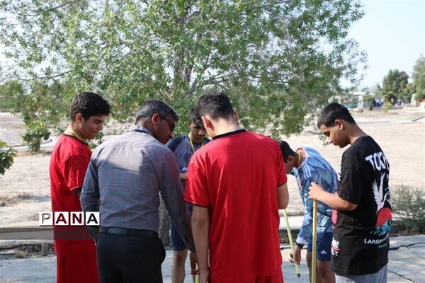 اردوی تشکیلاتی هفت سنگ در بندرعباس