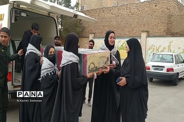 جلوه‌هایی از ارادت دانش‌آموزان مدارس قم به اهل بیت(ع) و شهدا-3