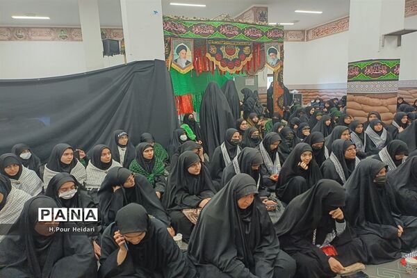 جلوه‌هایی از ارادت دانش‌آموزان مدارس قم به اهل بیت(ع) و شهدا-3
