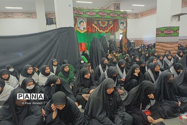 جلوه‌هایی از ارادت دانش‌آموزان مدارس قم به اهل بیت(ع) و شهدا-3