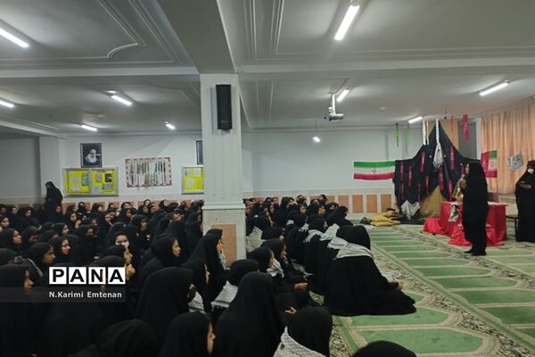 جلوه‌هایی از ارادت دانش‌آموزان مدارس قم به اهل بیت(ع) و شهدا-3