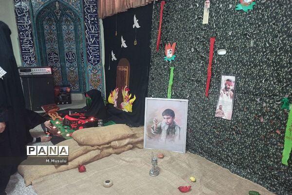جلوه‌هایی از ارادت دانش‌آموزان مدارس قم به اهل بیت(ع) و شهدا-3