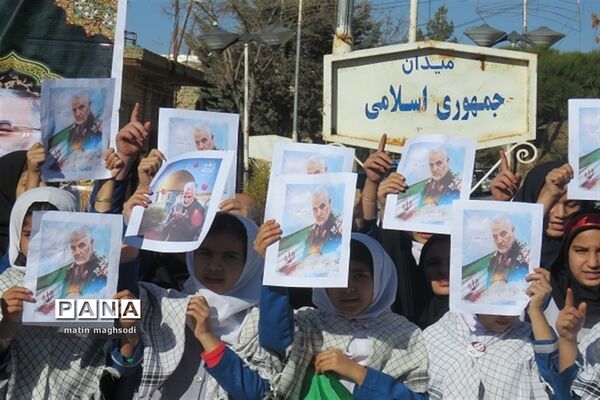 اجتماع فرزندان حاج قاسم در شهرستان گرمه  شهر درق