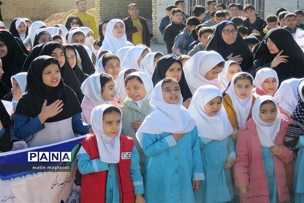 اجتماع فرزندان حاج قاسم در شهرستان گرمه  شهر درق