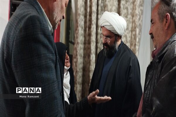 حضور نماینده مجلس شورای اسلامی  ترشیز در روستای فرشه