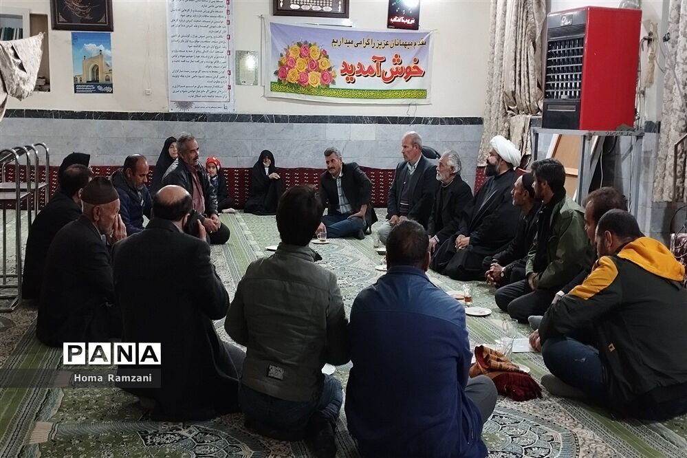 حضور نماینده مجلس شورای اسلامی  ترشیز در روستای فرشه