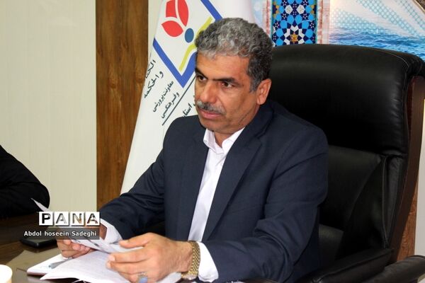 جلسه بزرگداشت چهارمین یادواره شهادت حاج قاسم سلیمانی ، هفته بصیرت و دهه مقاومت آموزش و پرورش استان بوشهر
