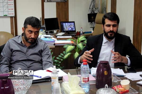 جلسه بزرگداشت چهارمین یادواره شهادت حاج قاسم سلیمانی ، هفته بصیرت و دهه مقاومت آموزش و پرورش استان بوشهر