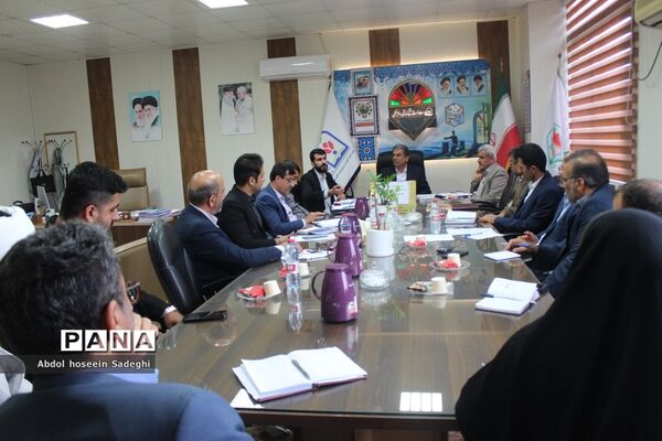 جلسه بزرگداشت چهارمین یادواره شهادت حاج قاسم سلیمانی ، هفته بصیرت و دهه مقاومت آموزش و پرورش استان بوشهر