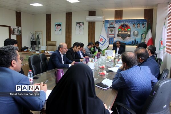جلسه بزرگداشت چهارمین یادواره شهادت حاج قاسم سلیمانی ، هفته بصیرت و دهه مقاومت آموزش و پرورش استان بوشهر