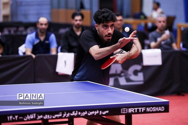 سی و دومین دوره لیگ برتر تنیس روی میز باشگاه‌های کشور