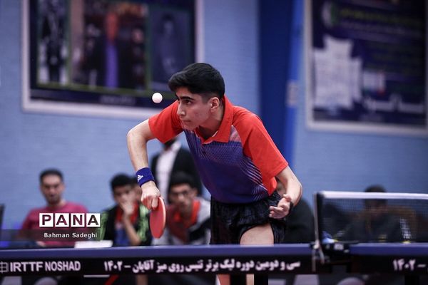 سی و دومین دوره لیگ برتر تنیس روی میز باشگاه‌های کشور