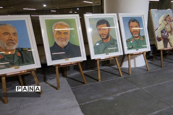 نمایشگاه هنرهای تجسمی ایثار شهرستان بجنورد