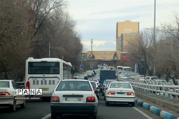 انفجار ترافیک در تبریز