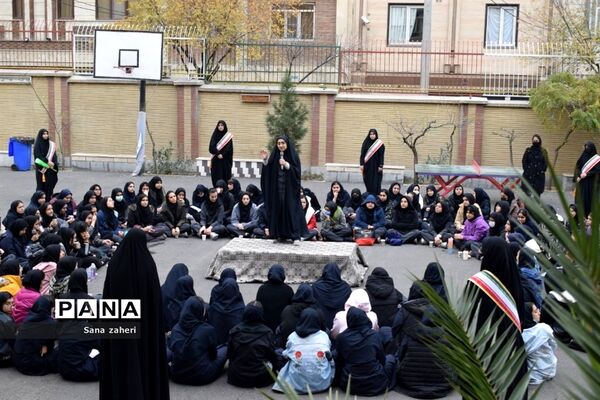 حمایت دانش‌آموزان فرهنگ ۱۳ از کودکان غزه